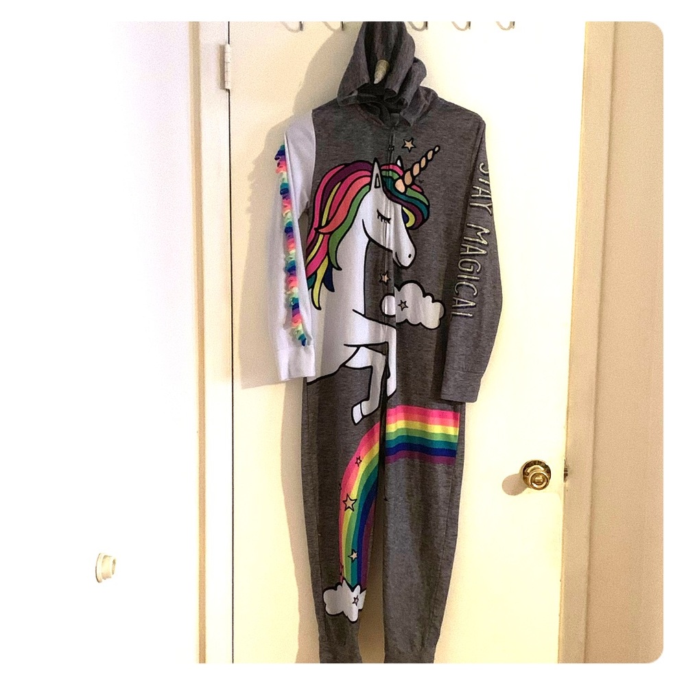 Justice Girl’s Unicorn Onesie Pajama